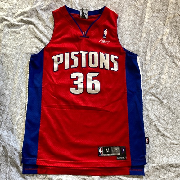 Reebok Other - Pistons Wallace Jersey